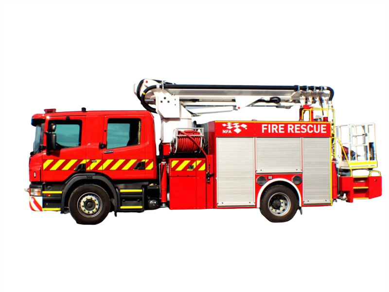 aerial platform fire truck