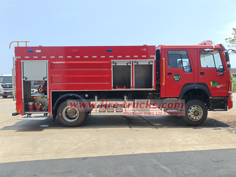 SINOTRUK HOWO pumper tender