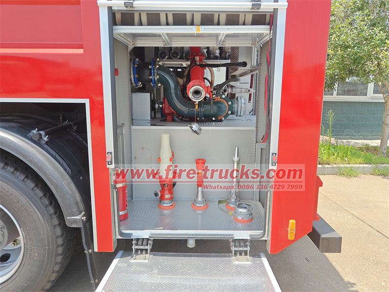 HOWO fire fighting truck tools