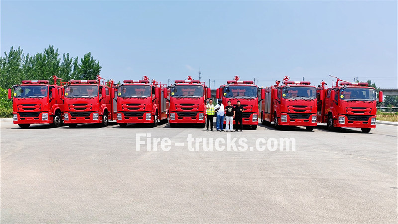 isuzu FVR wate foam fire fighting vehicle isuzu FVR wate foam fire fighting vehicle