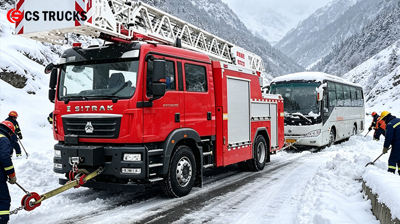 howo 25 Meter High Capacity Water Tank Fire Ladder Truck howo 25 Meter High Capacity Water Tank Fire Ladder Truck