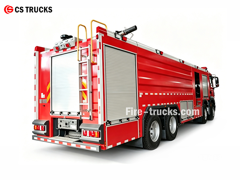SITRAK 8×4 460 HP Oil Depot Foam Fire Truck