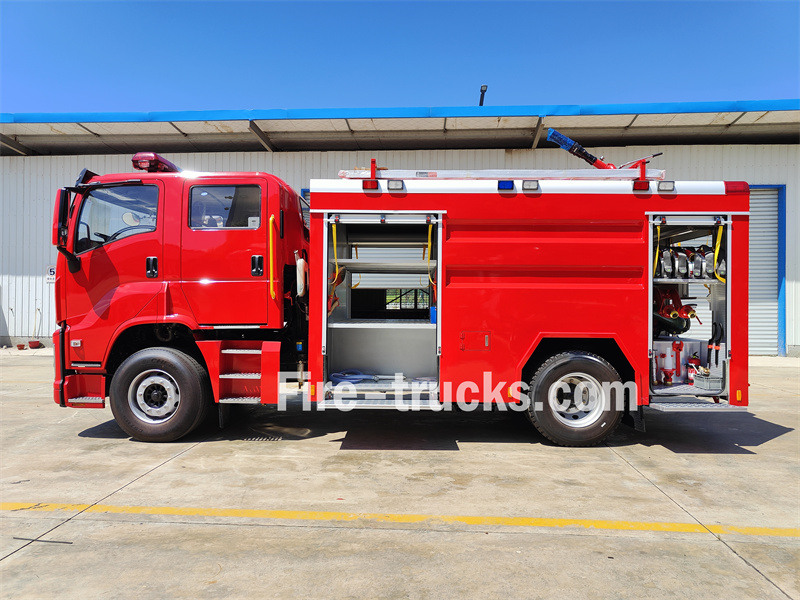 isuzu foam fire tender