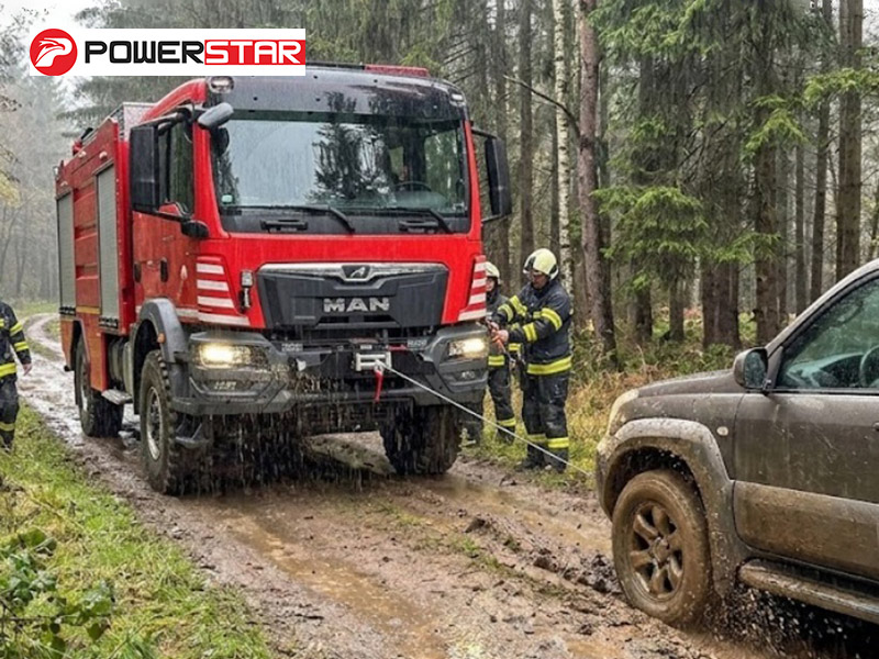 MAN TGM 18.290 4x4 Heavy Duty Foam Rescue Truck 5500L Water Foam Automatic Transmission for Philippines Tunnel Fire Rescue and Vehicle Accident
