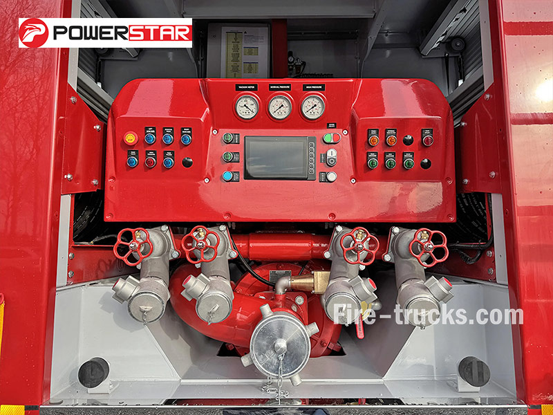 MAN TGM 18.290 4x4 BB CH Foam Fire Suppression Vehicle 5500L Water Foam Capacity 290HP Euro 5 for Liberia Textile Factory Fire Protection