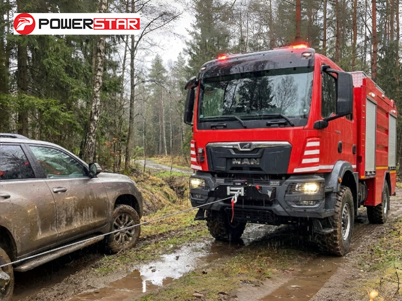 MAN TGM 18.290 4x4 BB CH Industrial Foam Fire Truck 5500L Water Foam 290HP Diesel for Mongolia Pharmaceutical Plant Fire Emergency