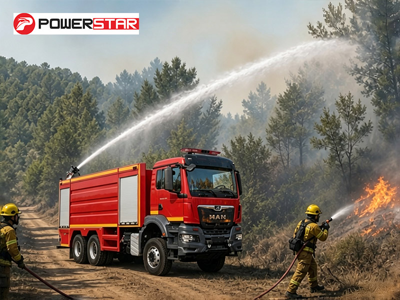 MAN TGS 33.400 High Volume Water Fire Apparatus for Forest Fire Albania