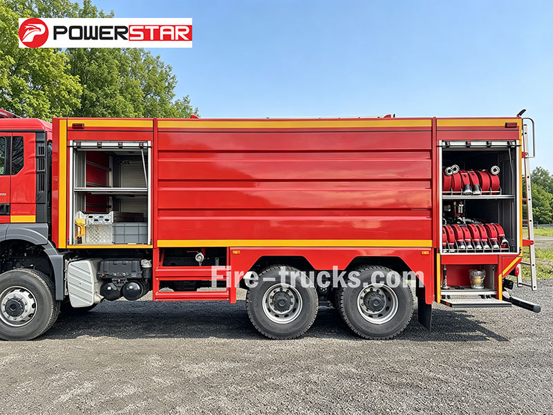 MAN TGS 33.400 6x6 Heavy Chassis Water Fire Apparatus firefighting equipment