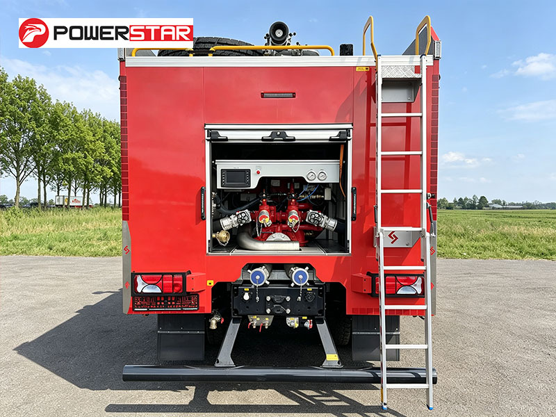 MAN TGS 33.400 6×4 3150mm Height Fire Fighting Vehicle for Warehouse Fire Suppression Philippines