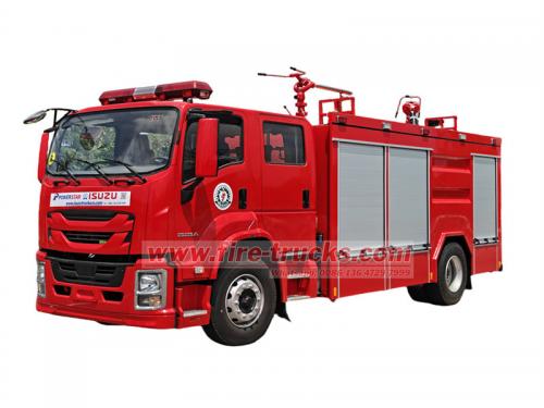 ISUZU FTR powder firefighting truck
