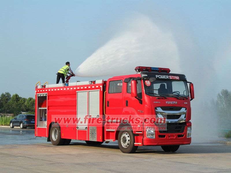 كيفية اختيار جهاز مراقبة الحرائق المناسب لشاحنات إطفاء ISUZU؟