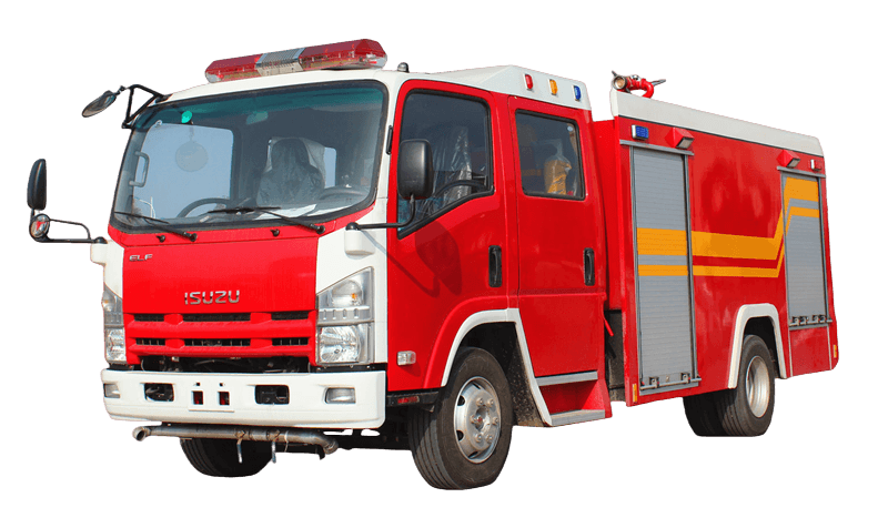 شاحنة إطفاء المياه